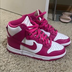 Nike Hot Pink Dunk Highs